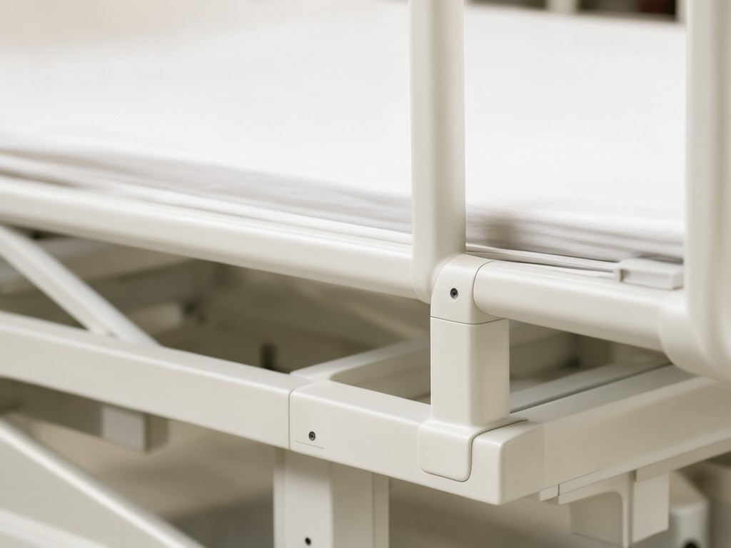 B2B variable height vertical standing hospital bed factory