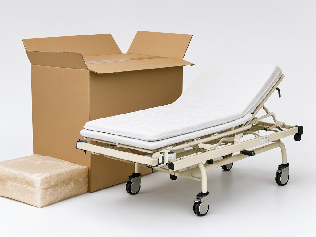 buy 2 crank manual hospital beds with casters and mattress factory sale