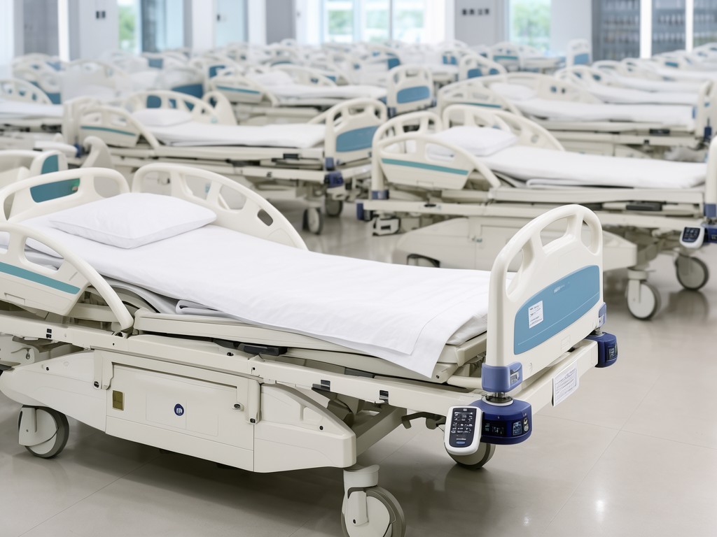 China electric rotating hospital beds with remote control Exporter