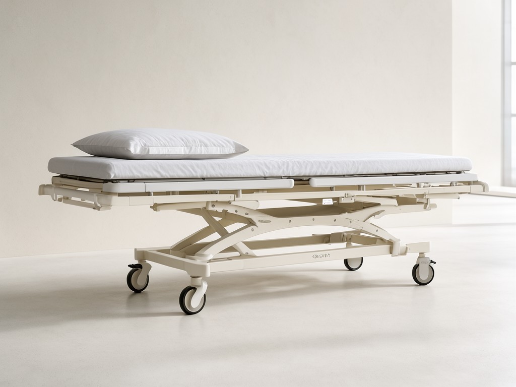 China Manual Adjustable Height Hospital Bed Supplier