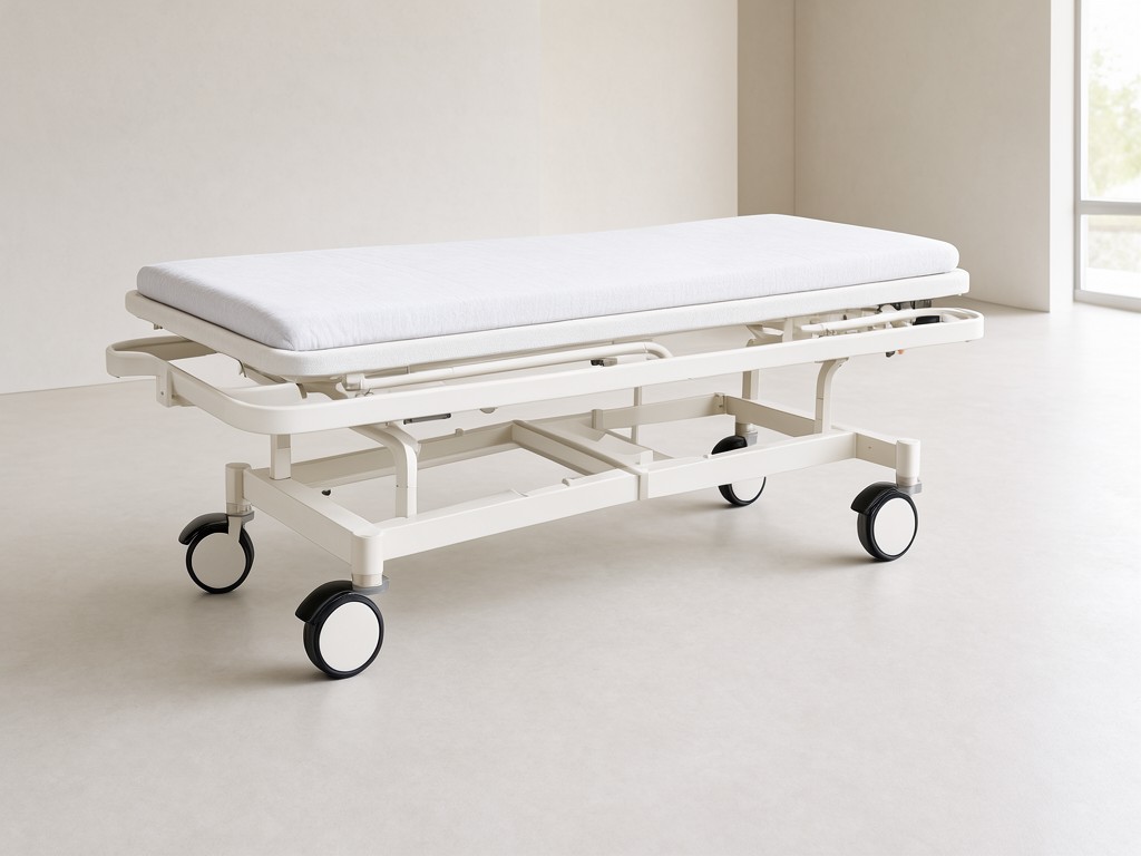 Custom 1 Function Manual Medical Nursing Beds With Wheels Company