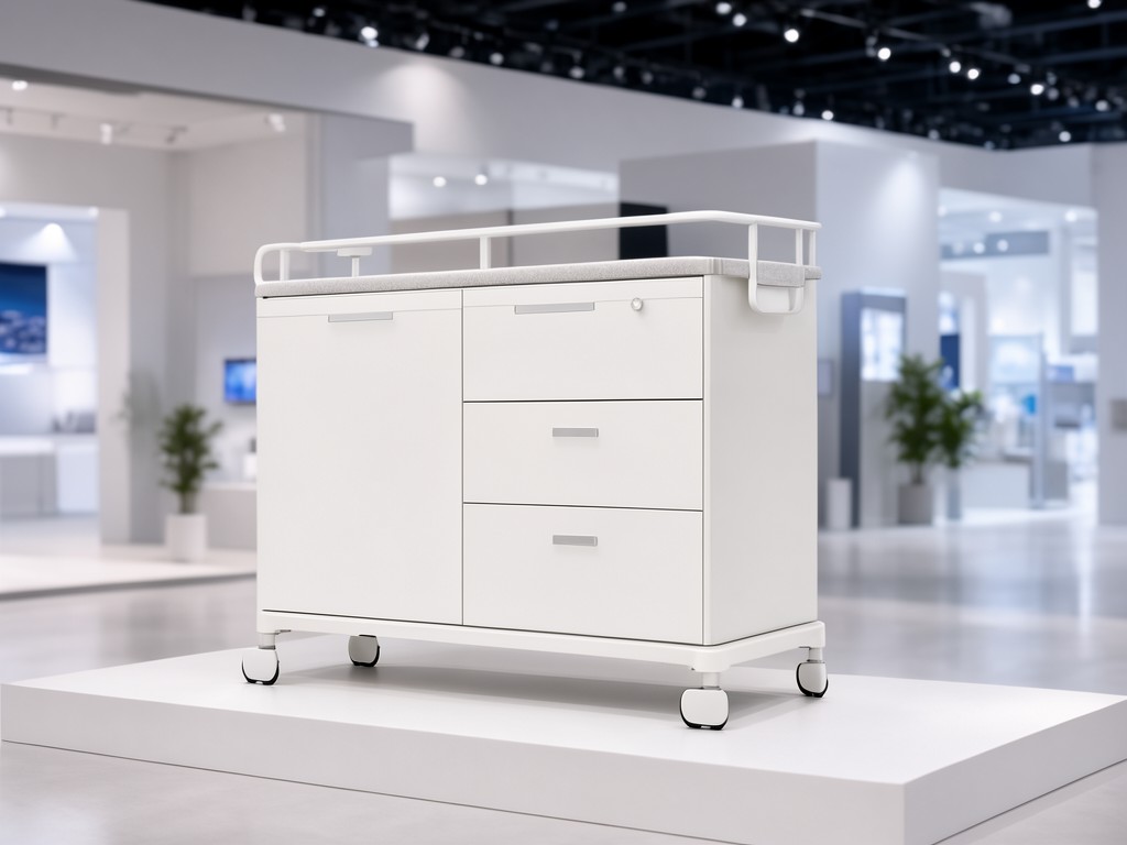 Custom Medical Patient Bedside Cabinet Supplier