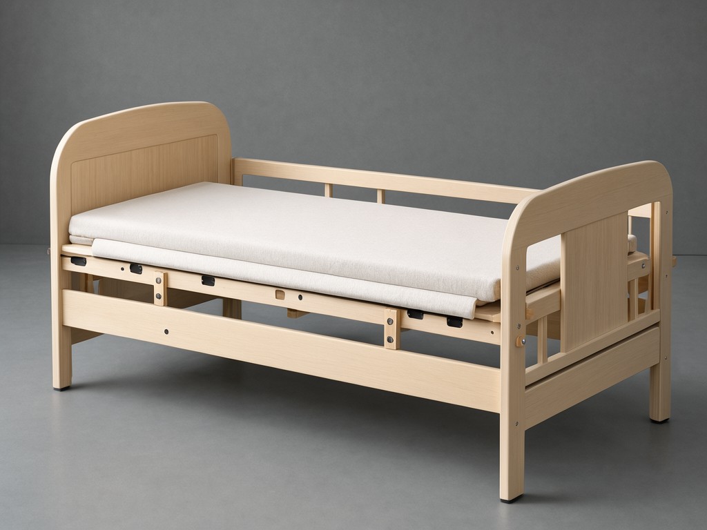Custom Wood Nursing Care Bed For Elderly At Home Supplier