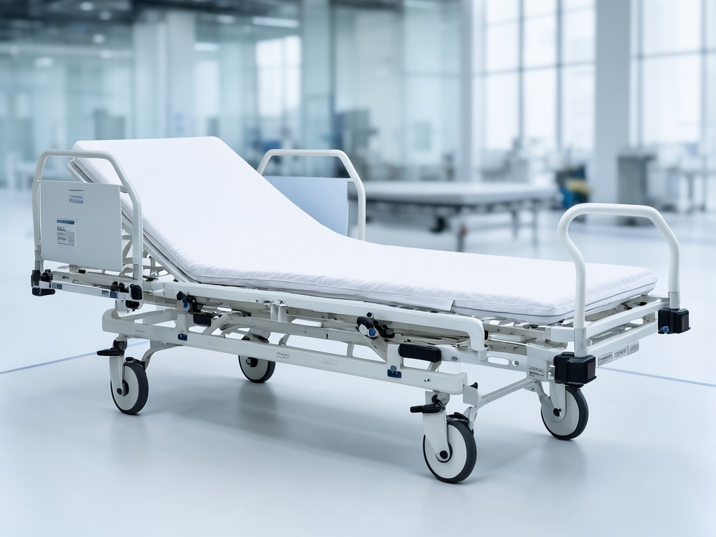 Direct Factory Single Function Manual Hospital Beds With Mattress Company