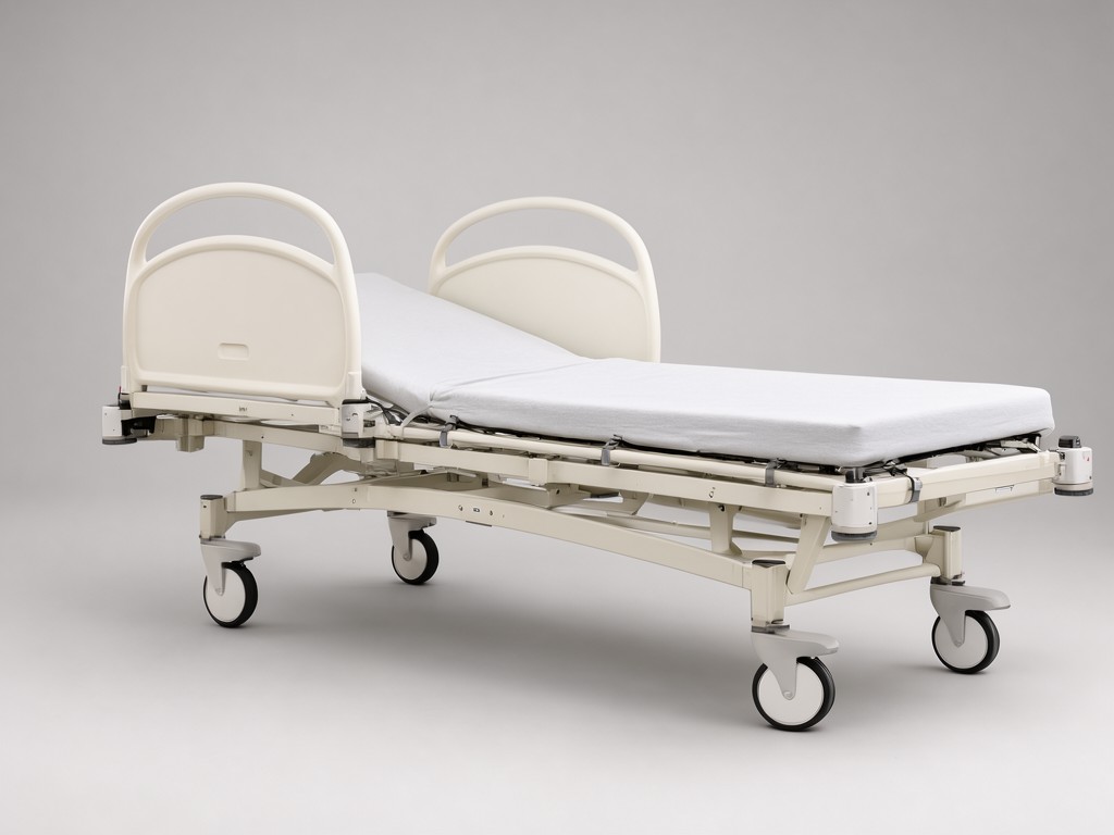 Oem 2 Crank Pediatric Manual Hospital Beds With Wheels Supplier
