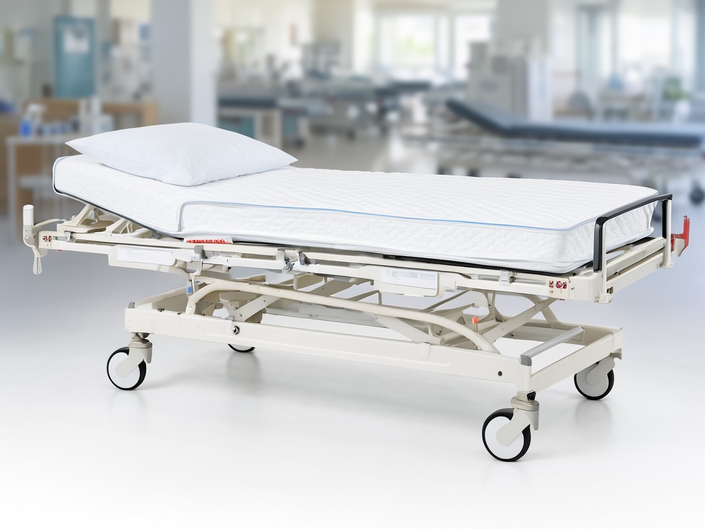 Oem 3 Function Electric Hospital Beds With Mattress And Casters Supplier
