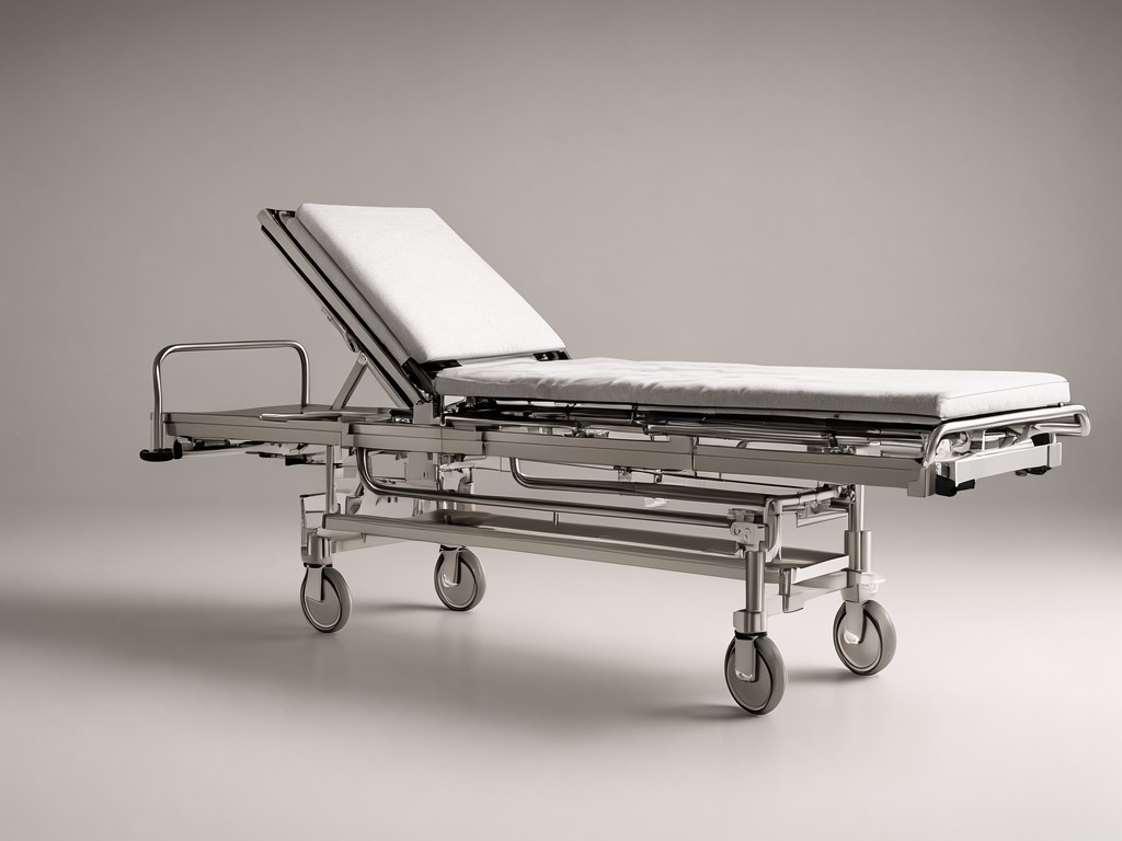 OEM stainless steel hospital examination bed with backrest adjustment Factory