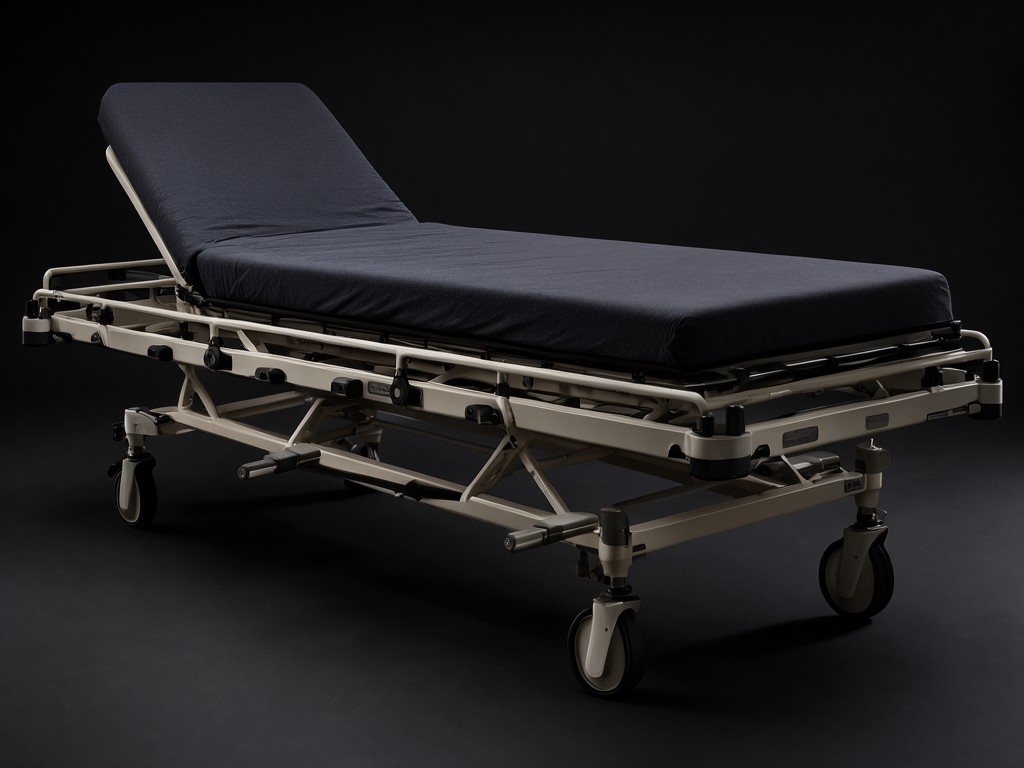 Wholesale double crank hospital bed with mattress for sale