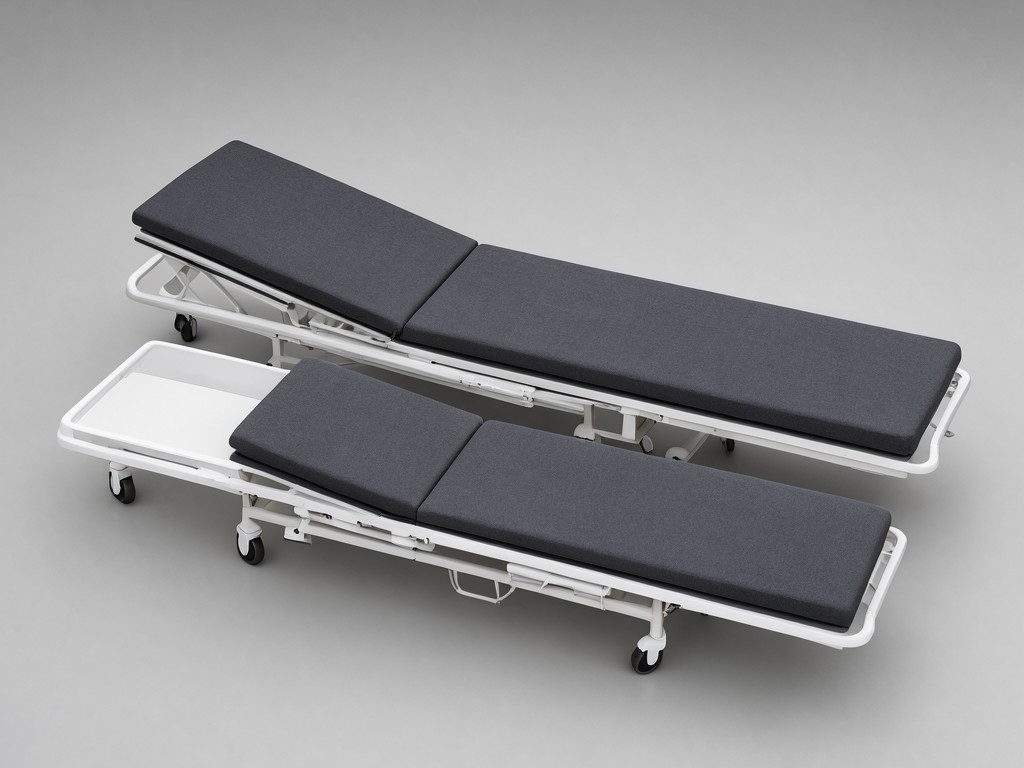 Wholesale Five Function Manual Hospital Beds With Casters Supplier