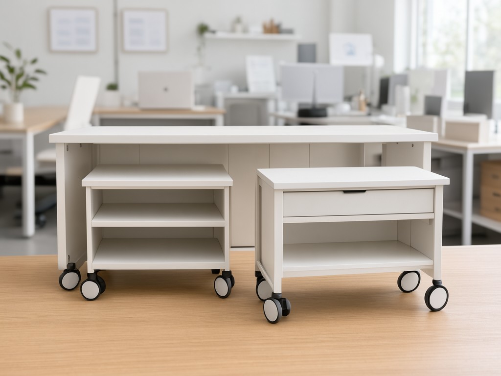 Wholesale Hospital Bedside Tables With Wheels Supplier