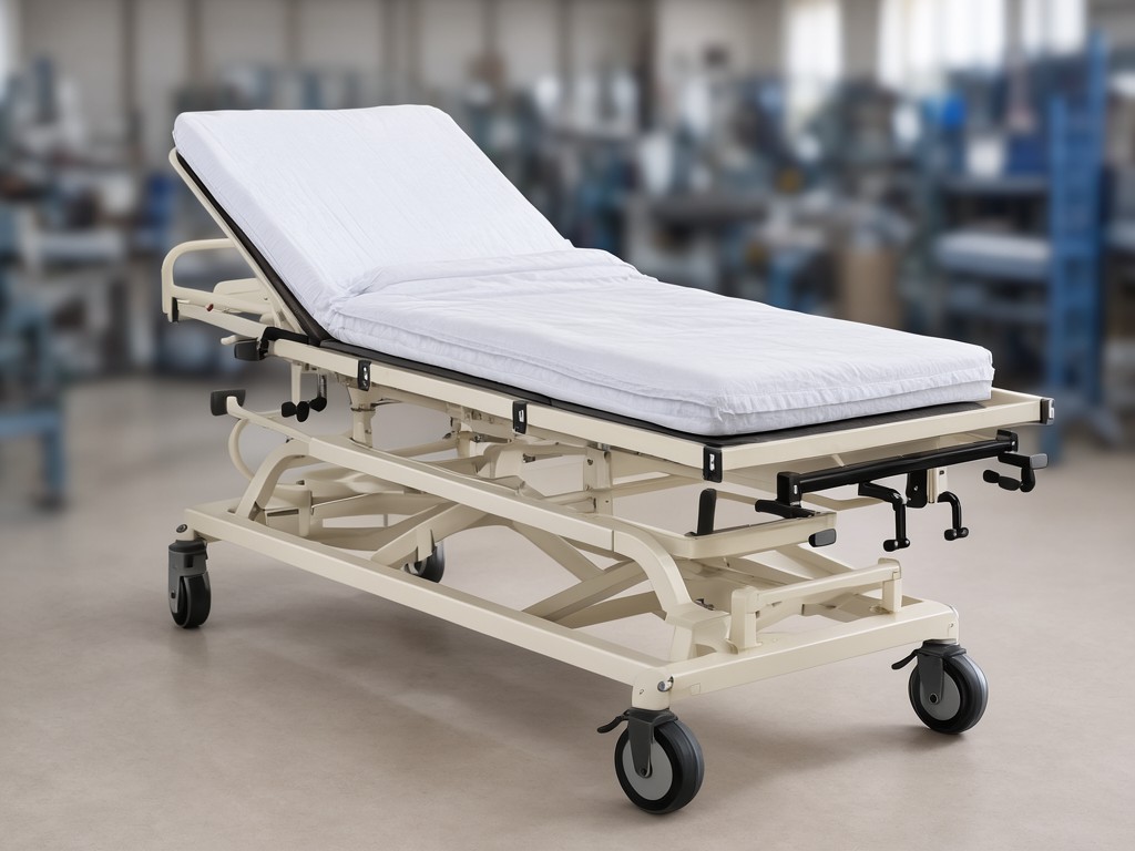 Wholesale three crank manual medical bed with mattress Company